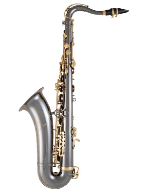 STS411 Intermediate Tenor Saxophone with Case - Black Lacquer