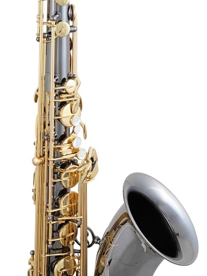 STS411 Intermediate Tenor Saxophone with Case - Black Lacquer