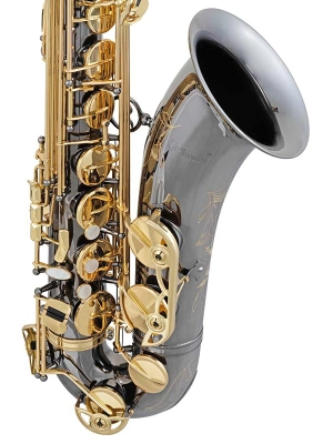 STS411 Intermediate Tenor Saxophone with Case - Black Lacquer