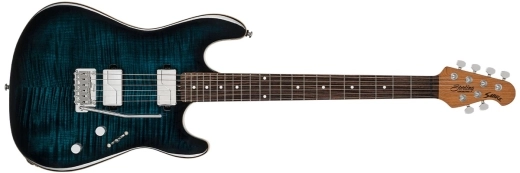 Sterling by Music Man - Sabre Electric Guitar - Deep Blue Burst