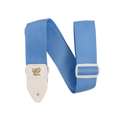 Ernie Ball - Polypro Guitar Strap - Soft Blue & White