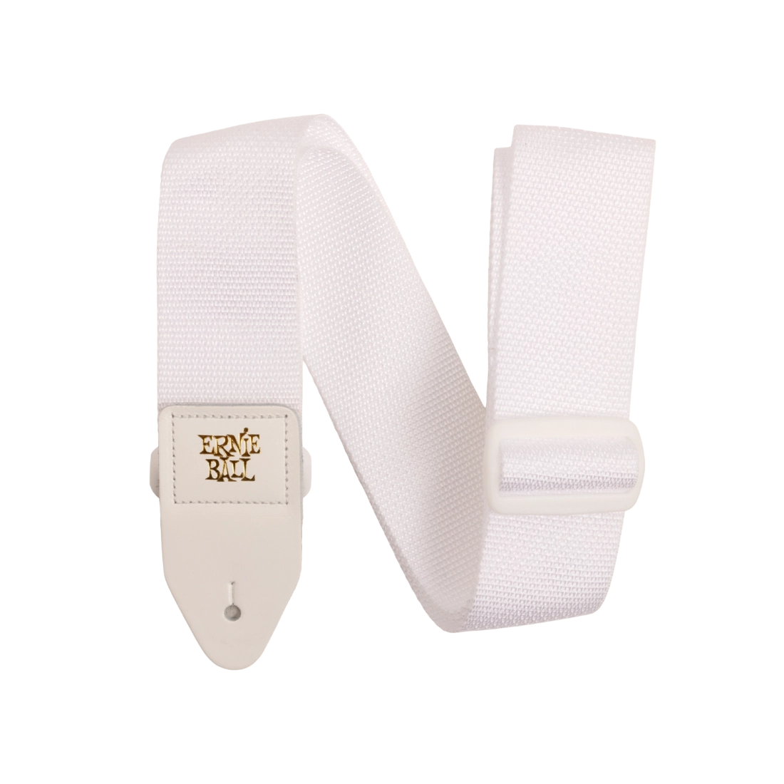 Polypro Guitar Strap - White & White