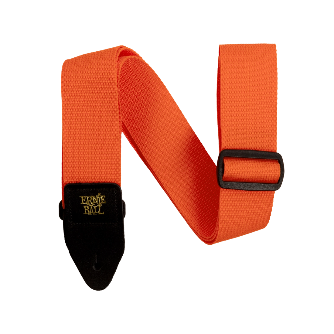 Polypro Guitar Strap - Orange & Black