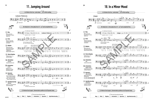 The Art IN Sight Reading - Morrison - Bassoon /Trombone /Baritone B.C. - Book