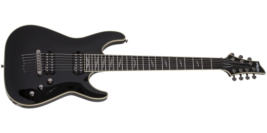 C-7 Blackjack 7-String Electric Guitar - Black