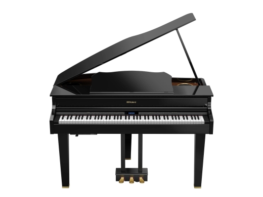GP607 Digital Grand Piano - Polished Ebony