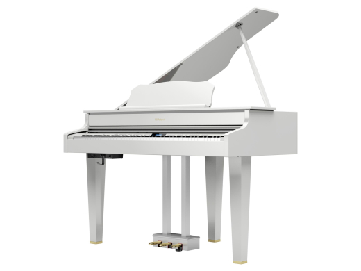 GP607 Digital Grand Piano - Polished White