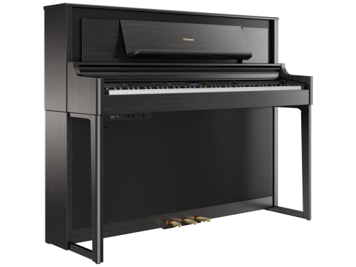 Roland - LX706 Digital Piano with Stand - Charcoal Black
