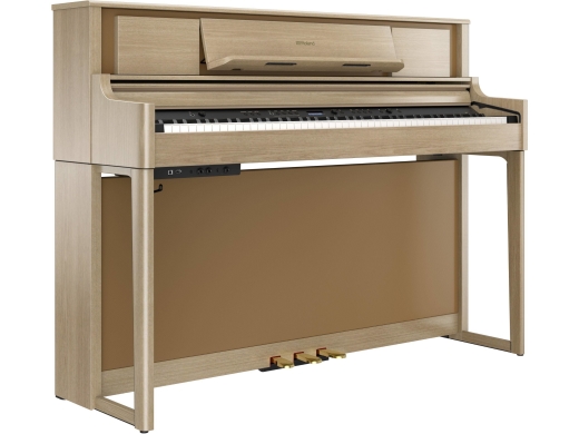 Roland - LX705 Digital Piano with Stand - Light Oak