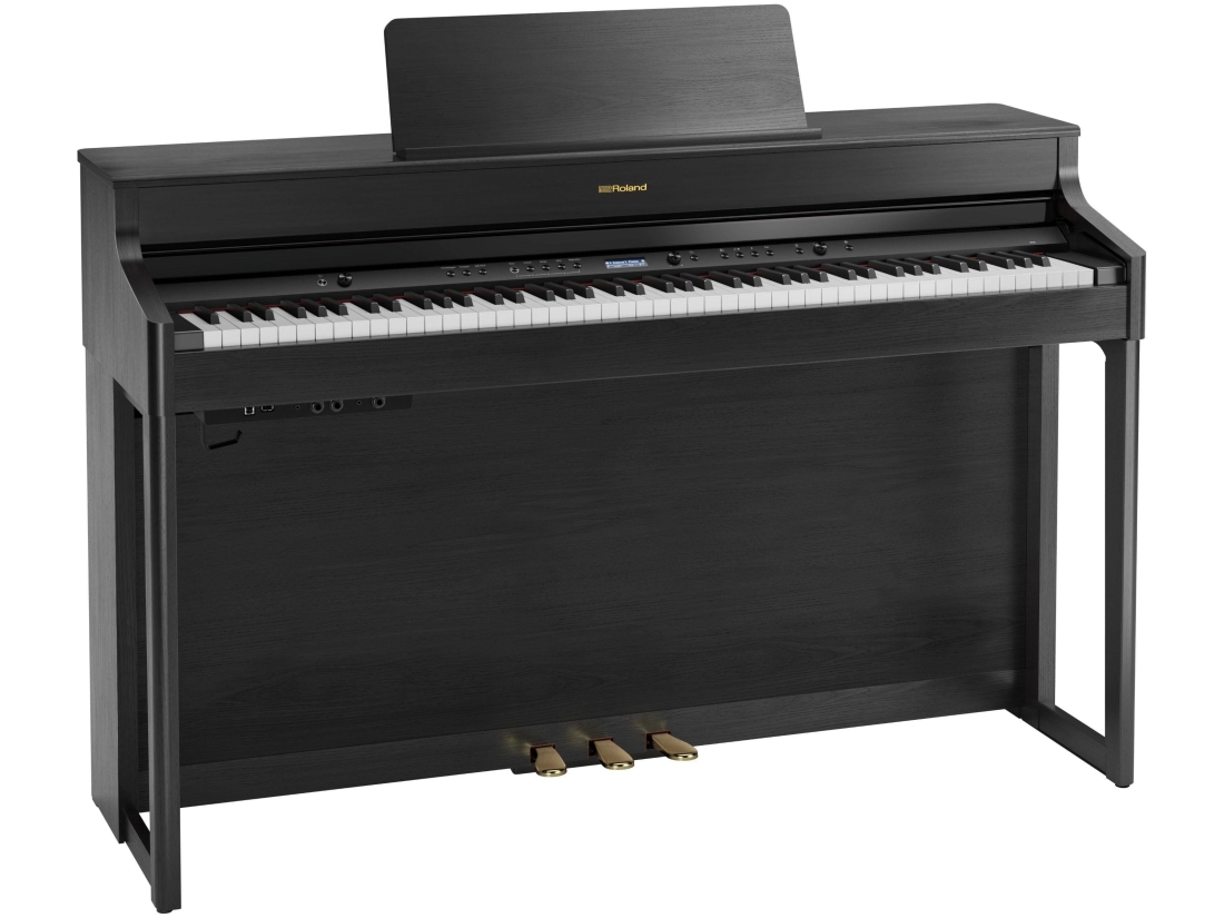 HP702 Digital Piano with Stand - Charcoal Black