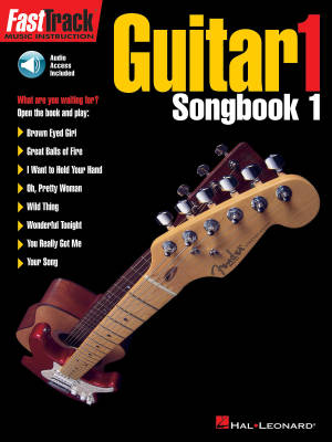 FastTrack Guitar Songbook 1-Level 1 - Book/Audio Online