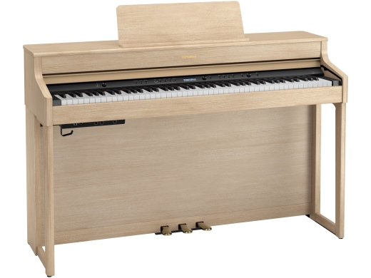 Roland - HP702 Digital Piano with Stand - Light Oak