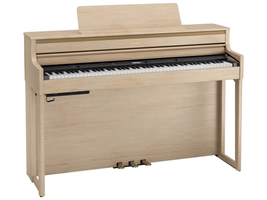 Roland - HP704 Digital Piano with Stand - Light Oak