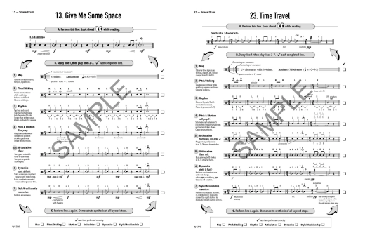 The Art IN Sight Reading - Morrison - Percussion - Book