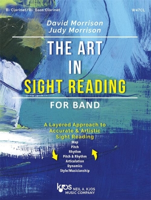 Kjos Music - The Art IN Sight Reading - Morrison - Bb Clarinet/Bb Bass Clarinet - Book