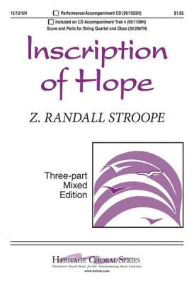 Heritage Music Press - Inscription of Hope