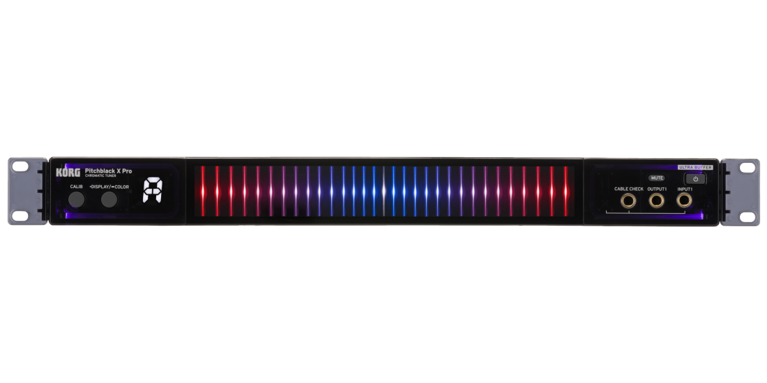 Pitchblack X Pro Rackmount Chromatic Tuner Long & McQuade