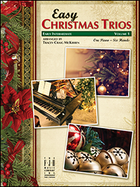 FJH Music Company - Christmas Trios, Book 1 - McKibben - Piano Trio (1 Piano/6 Hands)