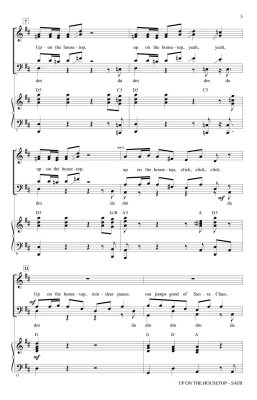 Up on the Housetop - Pentatonix/Brymer - SATB