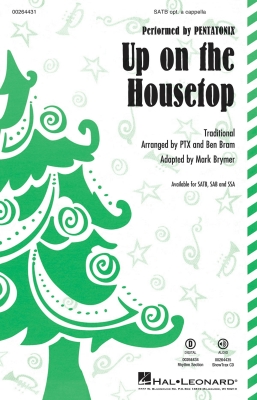 Hal Leonard - Up on the Housetop - Pentatonix/Brymer - SATB