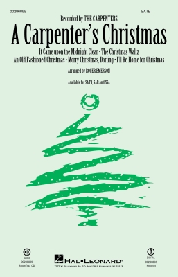 Hal Leonard - A Carpenters Christmas - Emerson - SATB