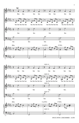 Once Upon a December - Pentatonix/Brymer - SATB