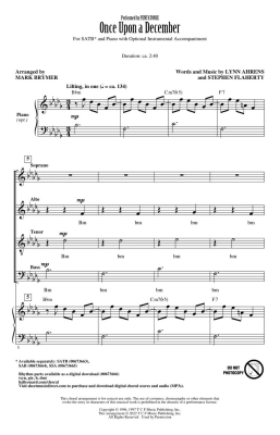 Once Upon a December - Pentatonix/Brymer - SATB