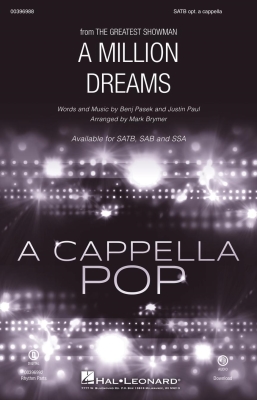 Hal Leonard - A Million Dreams - Pasek/Paul/Brymer - SATB