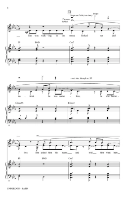 Underdog - Keys/Emerson - SATB