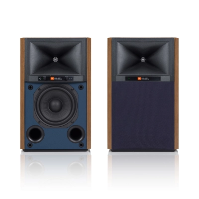 4305P 5.25\'\' Powered Studio Monitors - Walnut (Pair)