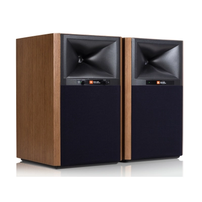 4305P 5.25\'\' Powered Studio Monitors - Walnut (Pair)