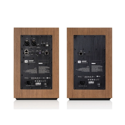 4305P 5.25\'\' Powered Studio Monitors - Walnut (Pair)