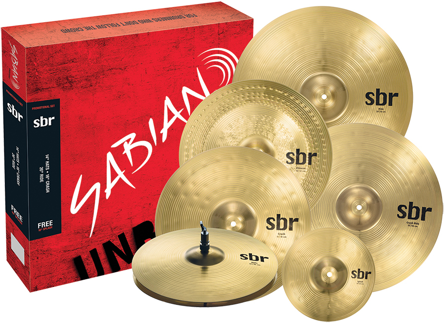 Sabian SBR 6-Piece Cymbal Set | Long & McQuade