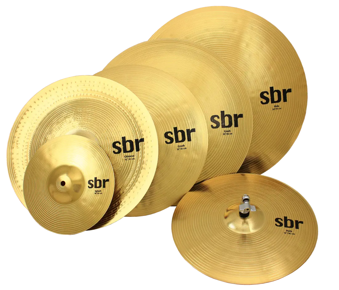 SBR 6-Piece Cymbal Set