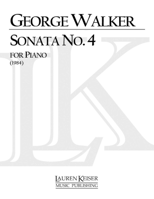 Piano Sonata No. 4 - Walker - Piano - Sheet Music