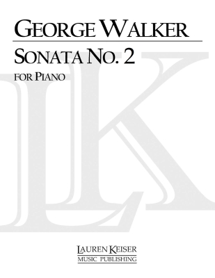 Piano Sonata No. 2 - Walker - Piano - Sheet Music