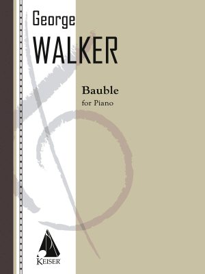 Bauble - Walker - Piano - Sheet Music
