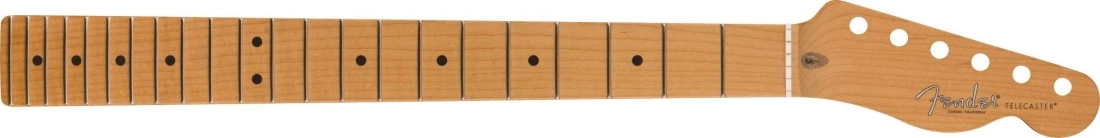 American Pro II Tele Neck, 22 Narrow Tall Frets, 9.5\'\', Roasted Maple