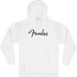 Fender - Fender Spaghetti Logo Hoodie, Olympic White - S