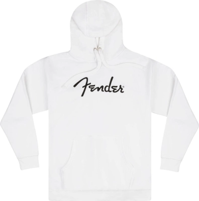 Fender - Fender Spaghetti Logo Hoodie, Olympic White