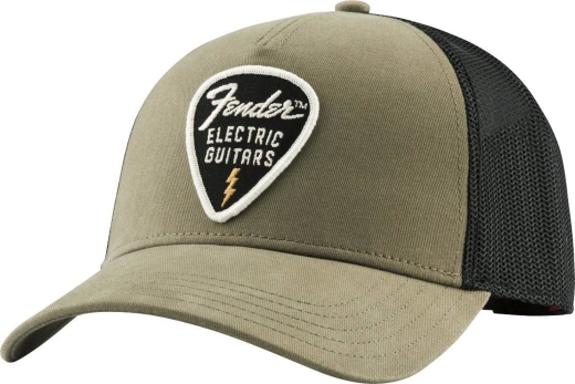 Fender - Fender Snap Back Pick Patch Hat - Olive