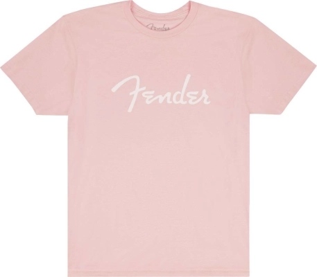 Fender - Fender Spaghetti Logo T-Shirt, Shell Pink