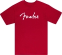 Fender - Fender Spaghetti Logo T-Shirt, Dakota Red - M