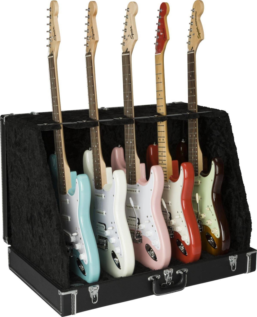 Classic Series Case Stand - 5 Guitar, Black