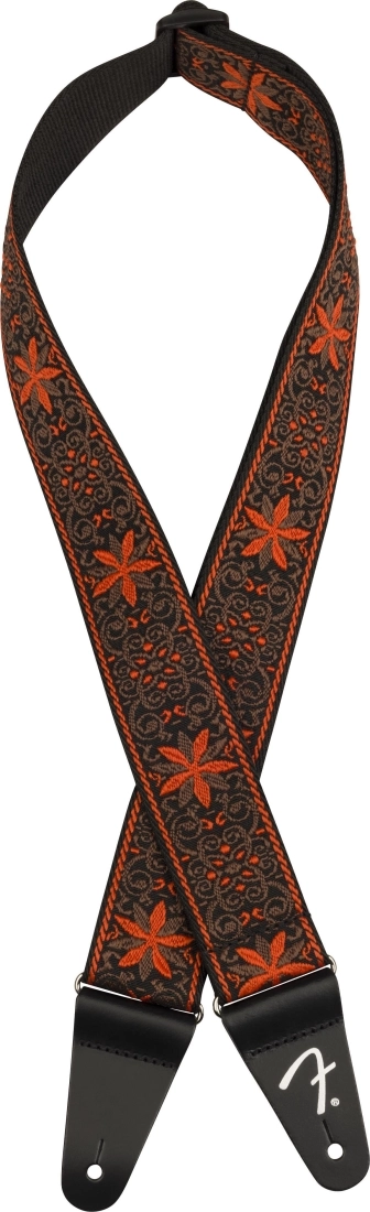 2\'\' Pasadena Woven Strap - Orange Wallflower