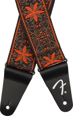 2\'\' Pasadena Woven Strap - Orange Wallflower