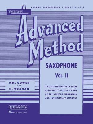 Rubank Publications - Rubank Advanced Method - Saxophone Vol. 2