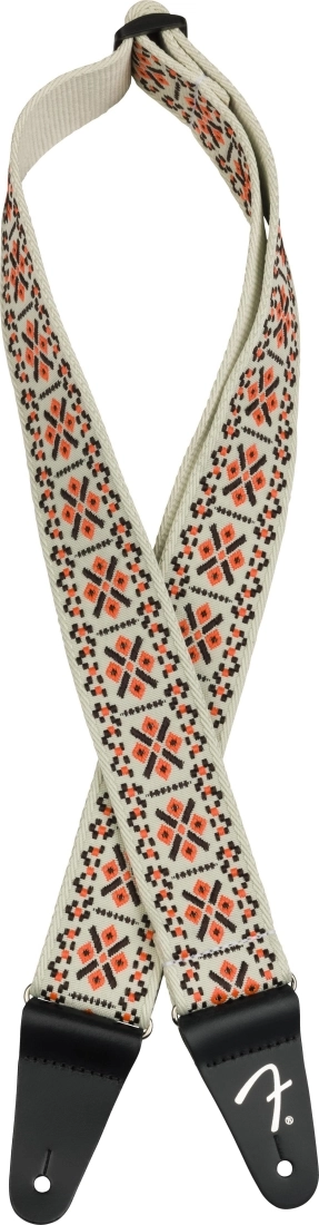 2\'\' Pasadena Woven Strap - Lattice Orange