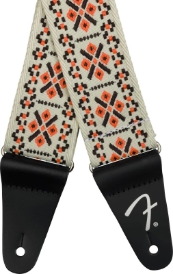 2\'\' Pasadena Woven Strap - Lattice Orange