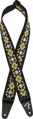 Fender - 2 Pasadena Woven Strap - Yellow Clover